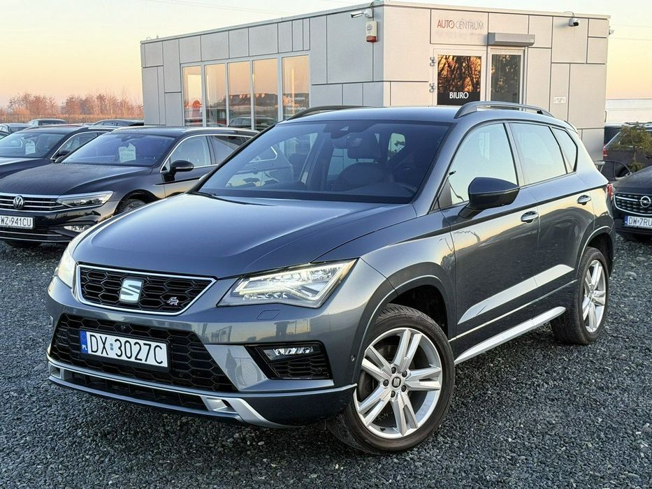 Seat Ateca 1.4 TSi FR DSG 150KM, 2018, ACC, Blind Spot, Front Assist kamery FV23%