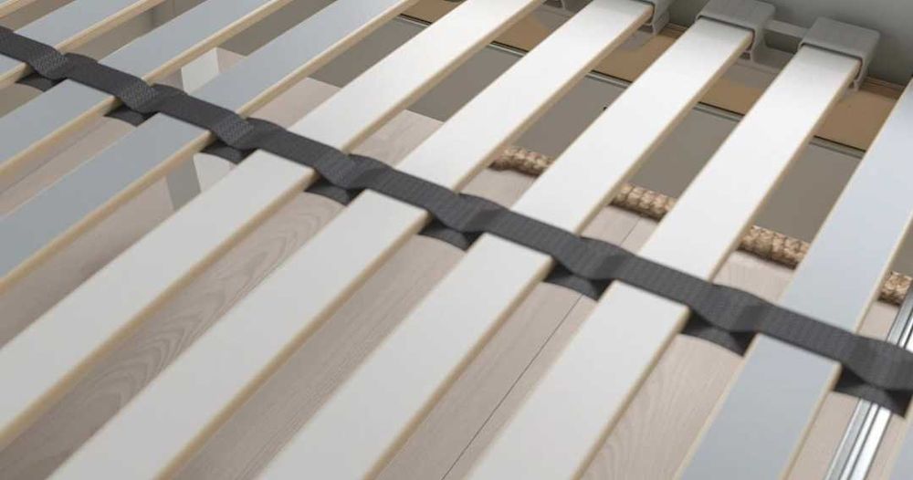 Rama Nesttun łóżka łóżko plus stelaż Lonset Ikea 140x200