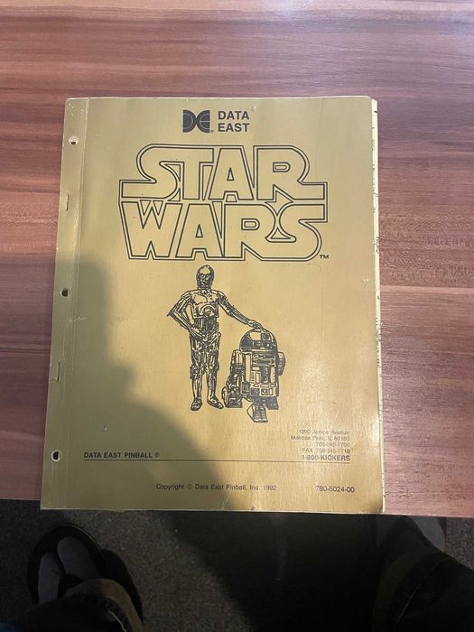 Flipper Pinball Fliper Instrukcja Star Wars Data East