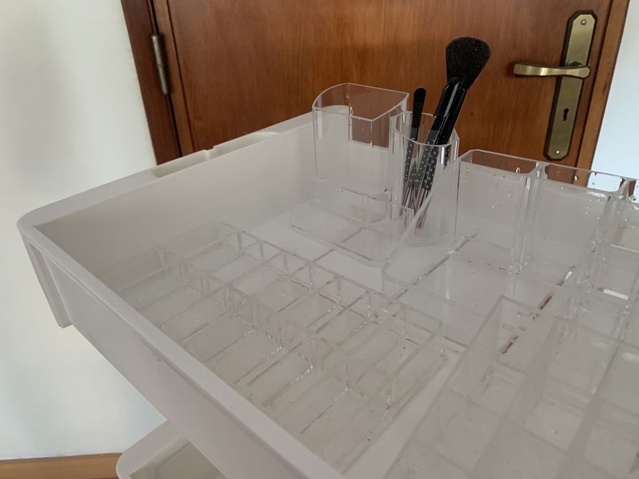 Kit Organizador de maquilhagem com acrílico transparente (5 caixas)64285554098435122