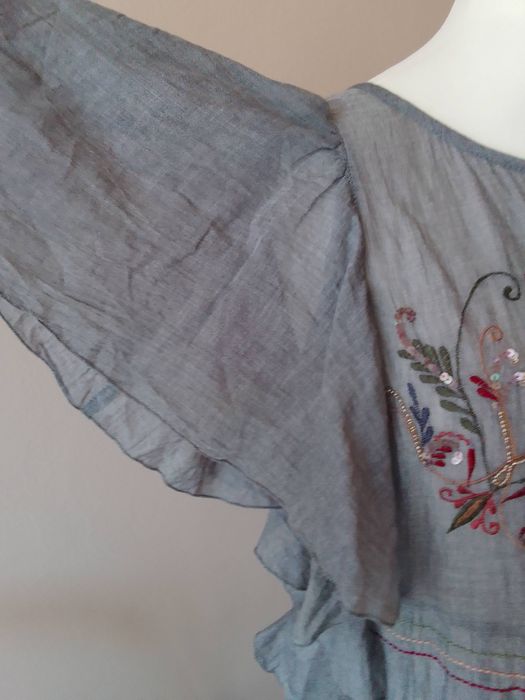Sukienka tunika damska MIDI ZAY CLOTHING M