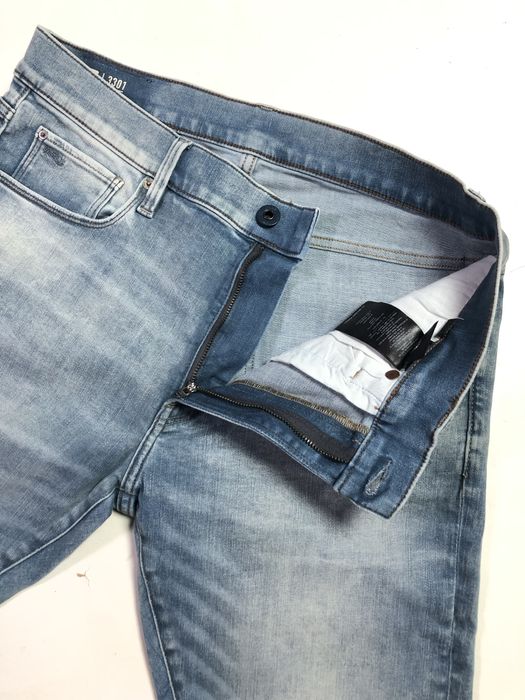 Чоловічі джинси G-Star RAW 3301 Skinny розмір 33/32 стан нових