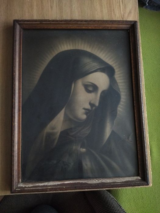 Obraz płaczącej Matki Boskiej