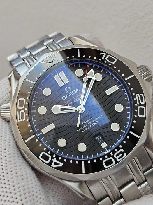Швейцарские часы Omega Seamaster Black 300m Automatic. Люкс качество