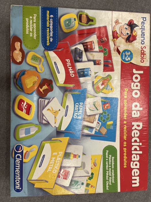 Jogo da Reciclagem Clementoni