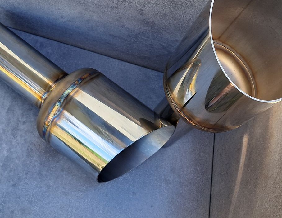 Końcówki wydechu  stal nierdzewna 90mm,100mm ,114mm , 129 mm