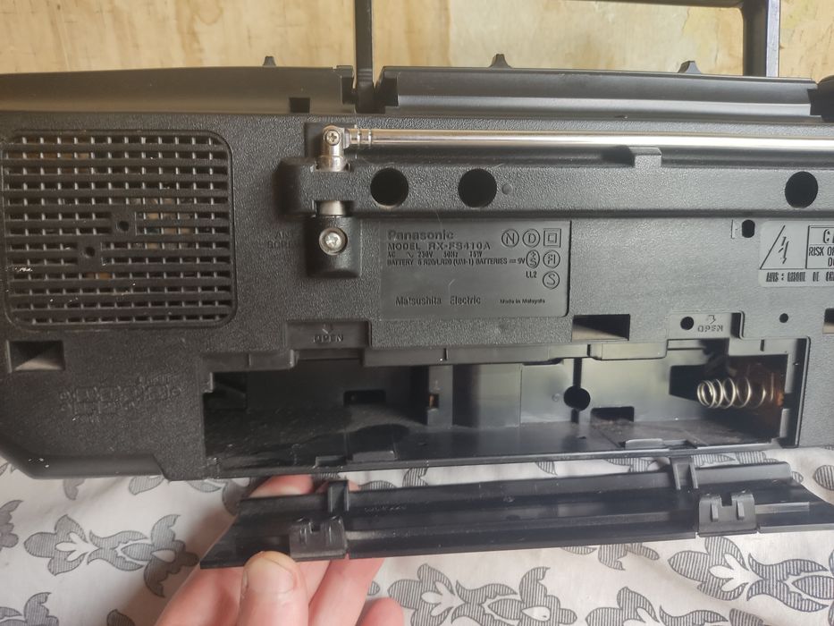 Panasonic -RX-FS410,made in Malaysia.