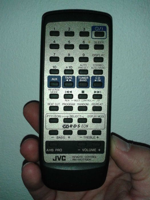Comando para Aparelhagem JVC ref. RM RXUT200R