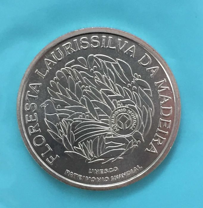 5 Euros 2007 Floresta Laurissilva da Madeira