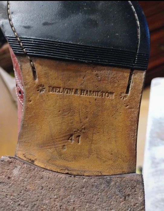 Buty skórzane 41 Melvin & Hamilton