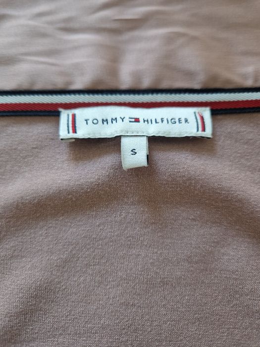 Szlafrok kimono Tommy Hilfiger pudrowy róż
