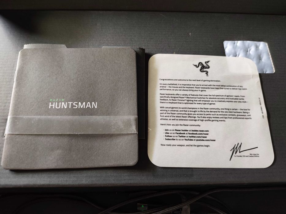 Razer Huntsman GEARS OF WAR 5 Edition Keyboard, US Layout64738940123905123