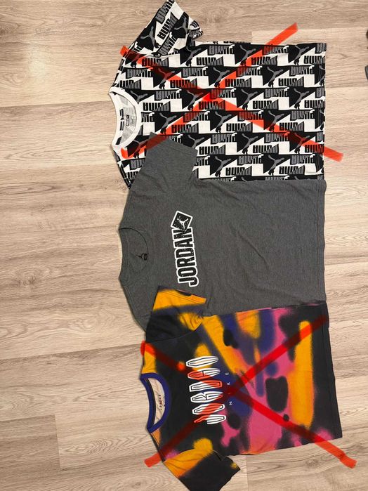 Koszulki krótki rękaw np. Adidas,Jordan,Nike,Puma