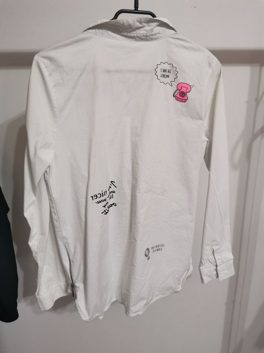 Biała koszula damska młodzieżowa 38/40