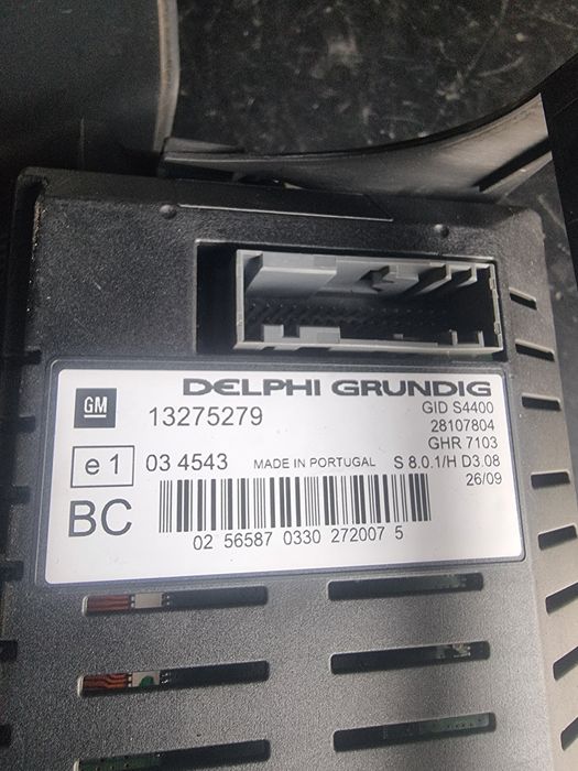 Display grande Opel corsa D