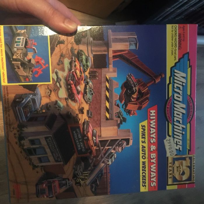 Micro Machines Hiways & Byways Playset - Spikes Auto Wreckers 1998 - N