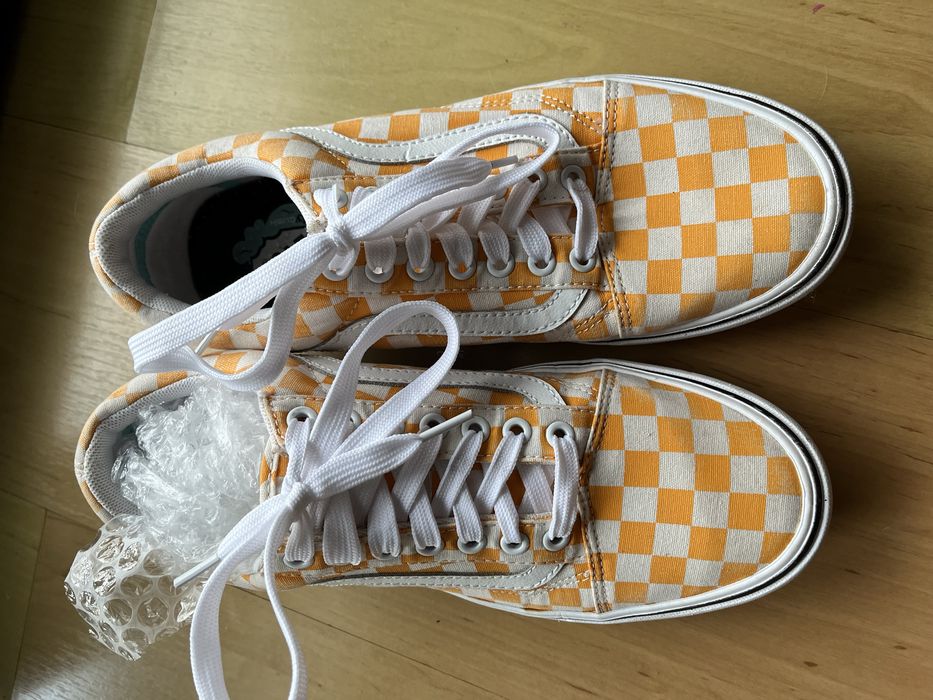 Vans Old Skool ComfyCush Checkerboard Zinnia | Rzadki model!
