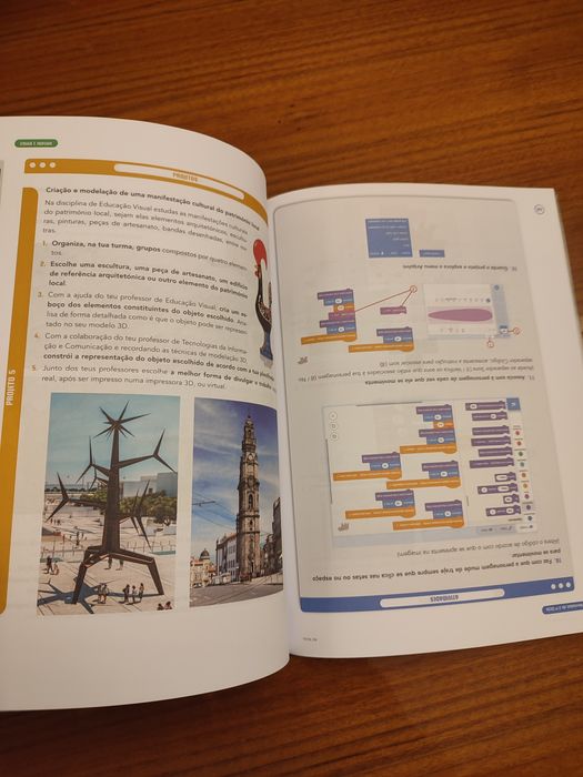 Livros de TIC do 7° ano "Técnic" portes incluidos