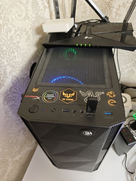 Продам ПК Відеокарта Sapphire Radeon RX7800XT Kingston Fury DDR4 32ГБ