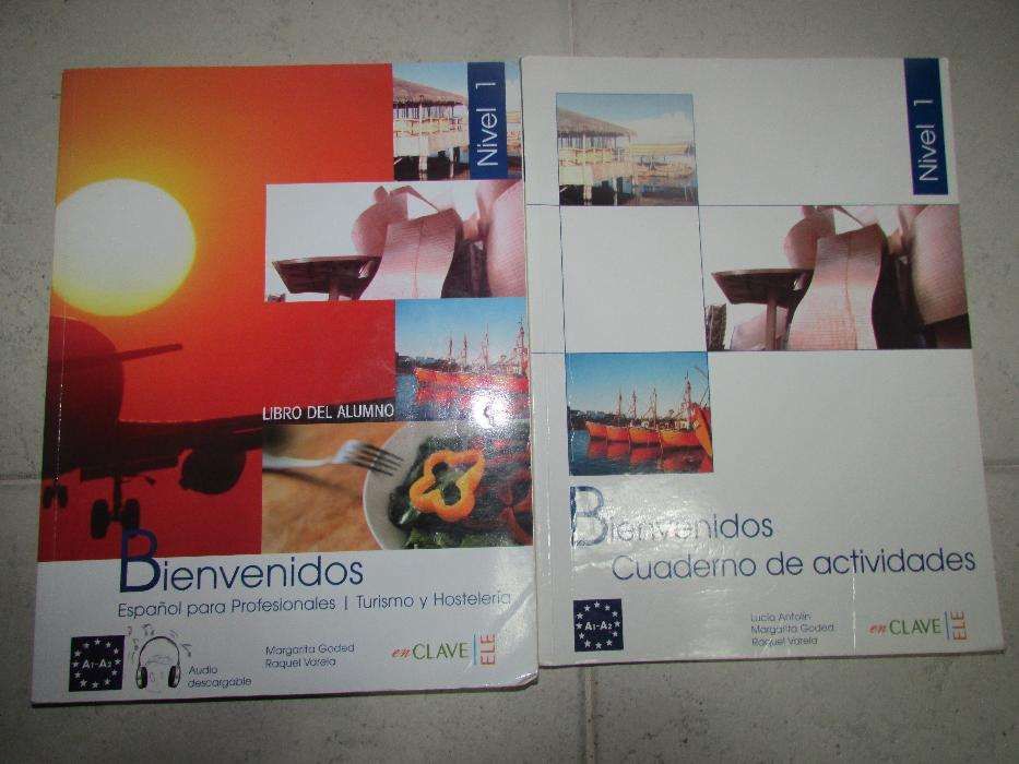 livro espanhol Bienvenidos nivel 1