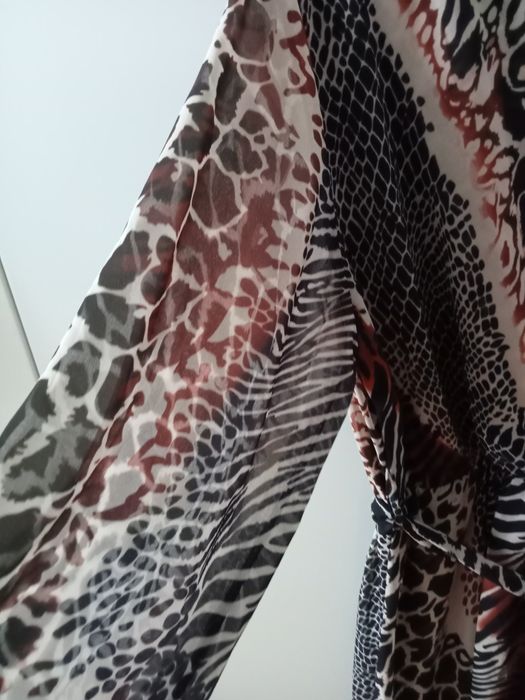 Sukienka w panterkę