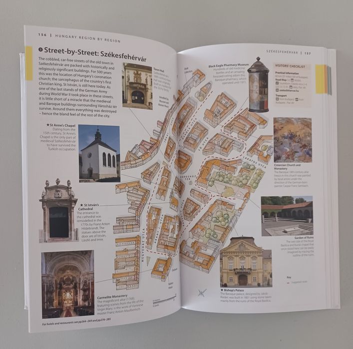 Guia Eyewitness ("American Express ") da Hungria em inglês