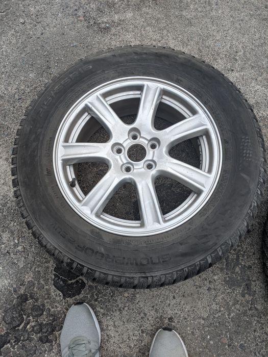 Резина  з оригінальними  титановими дисками215/65 r16