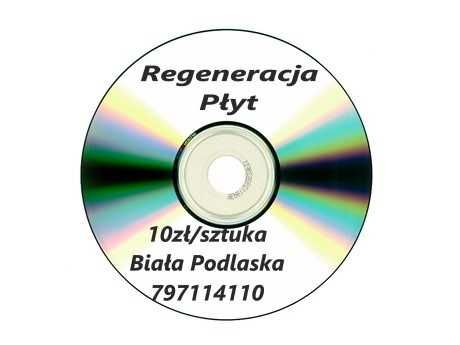 regeneracja płyt CD DVD gry PS2 XBOX 360 PC