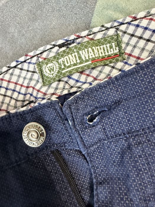 Брюки підліткові Toni Wanhill темно-сині на хлопця 13 років, зріст 158, стан ідеальний