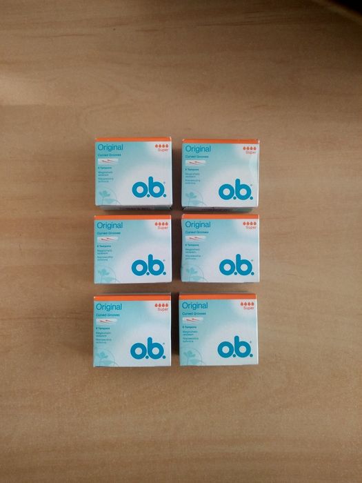 Tampony OB Super - 4 zł/opakowanie