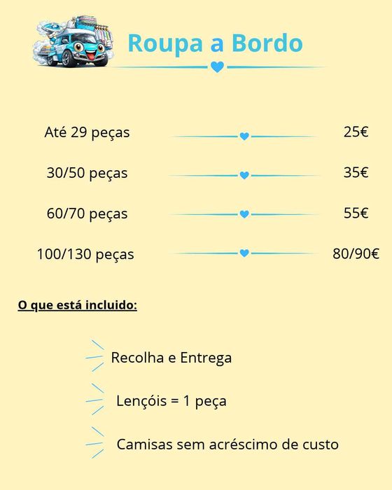 Serviço de Engomadaria