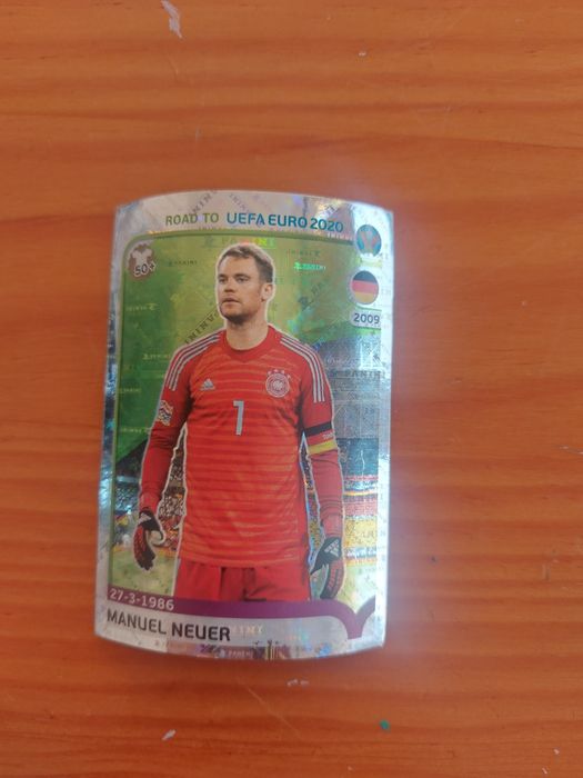 Cromo Euro 2020 Road To Manuel Never n . 114