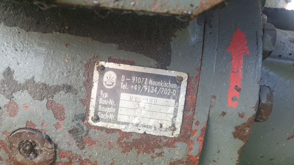 koparka atlas 1504 rozdzielacz hydrauliczny zwolnica piasta zwrotnica