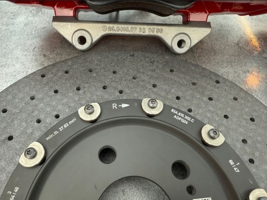 Travagem Audi RS3/RSQ3 Cerâmica 380mm