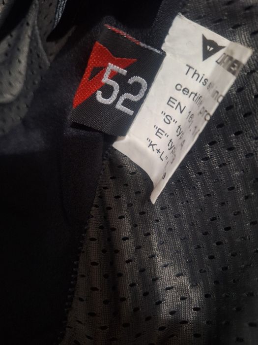 Kombinezon motocyklowy dainese laguna seca evo 1 częściowy  r.52