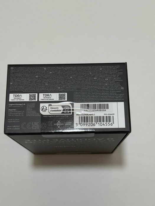 Нова Logitech G Pro X Superlight 2 White (Запакована, Пломби)