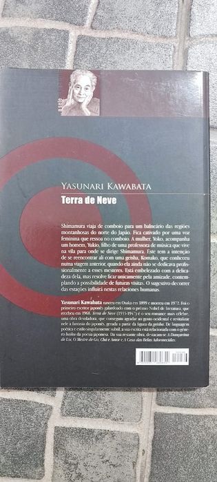 Livro Terra de Neve  do autor Yasunari Kawabata