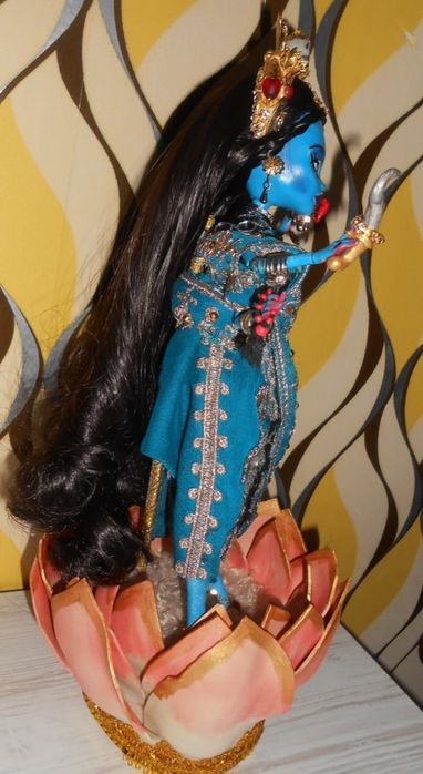 Лялька Богиня Калі. OOAK на ляльці Monster high/Монстер хай