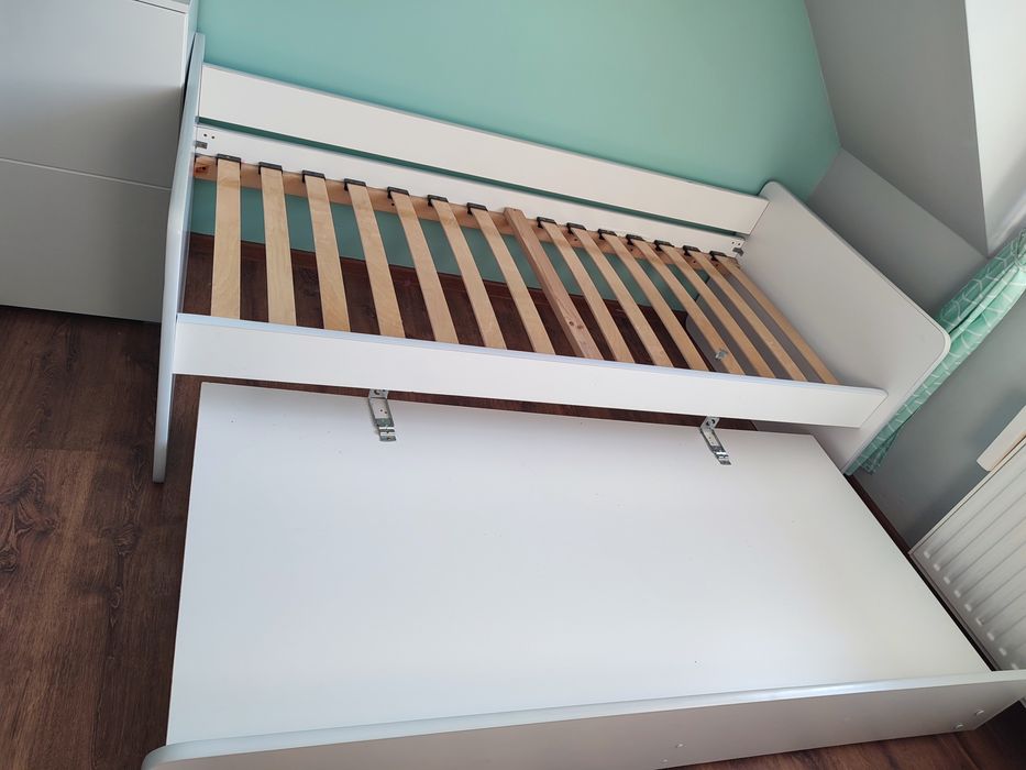 Łóżko podwójne 180x80 ze schowkiem