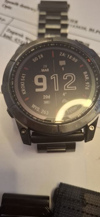 Garmin fenix 7x solar full zestaw