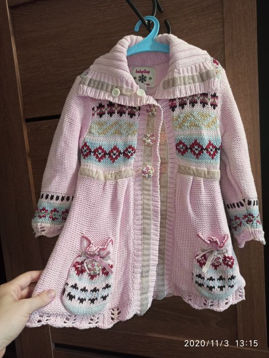 Кофта, пальто для девочки