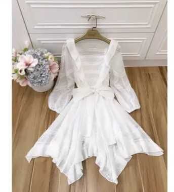 Sukienka biala M do ślubu boho