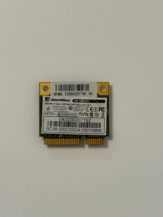 Karta Wi-Fi + Bluetooth AzureWave