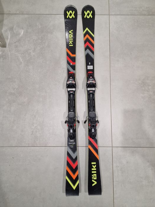 Narty Völkl Racetiger Limited Edition + wiązania - stan bardzo dobry