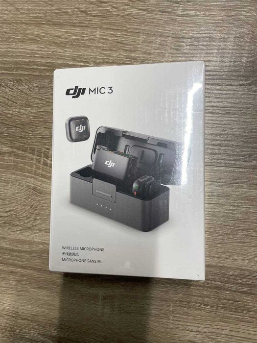 DJI MIC 3 (2 TX + 1 RX + Charging Case) (CP.RN.00000480.01)