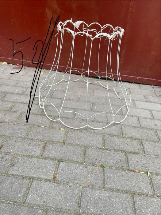 Stelaż,Abażur do lampy-Duży