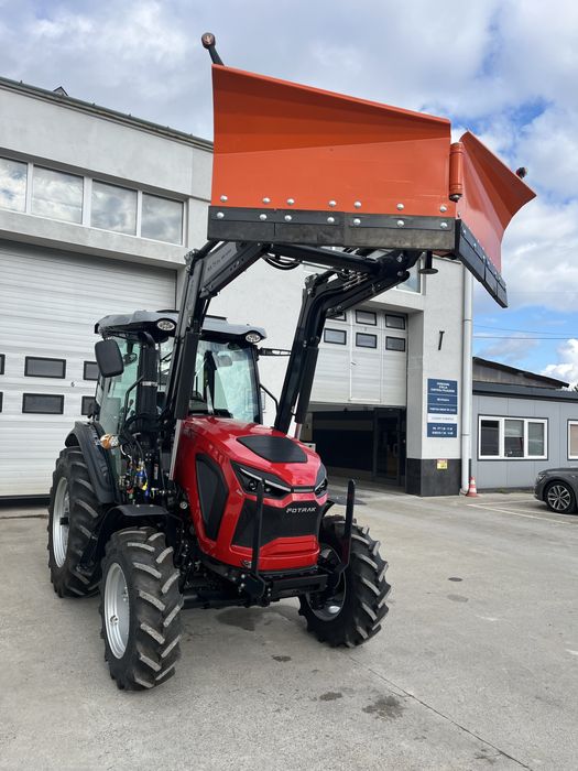 NOWY Ciągnik FOTRAK 75 KM silnik 3l 4 cylindry Dostawa z TUZ TUR Pług