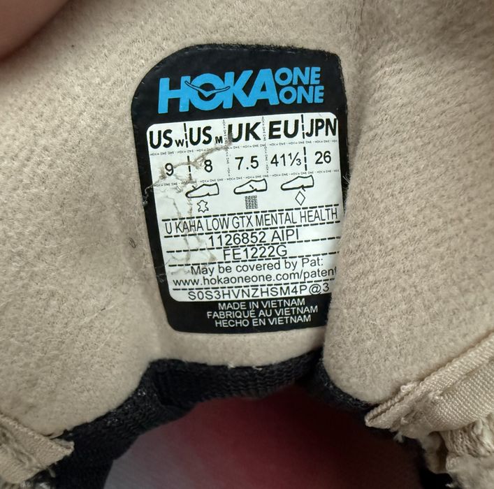 Черевики Hoka Kaha Low GTX "Mental Health (Розмір  41.4) 1126852-AIPI