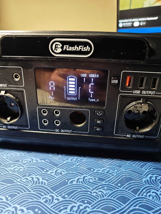 Зарядна станція Flashfish P60 / 500 Вт / 520 Вт⋅год / Li-ion (FFP60)