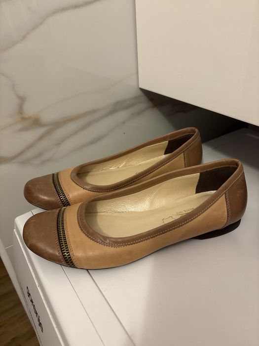 Buty damskie skórzane